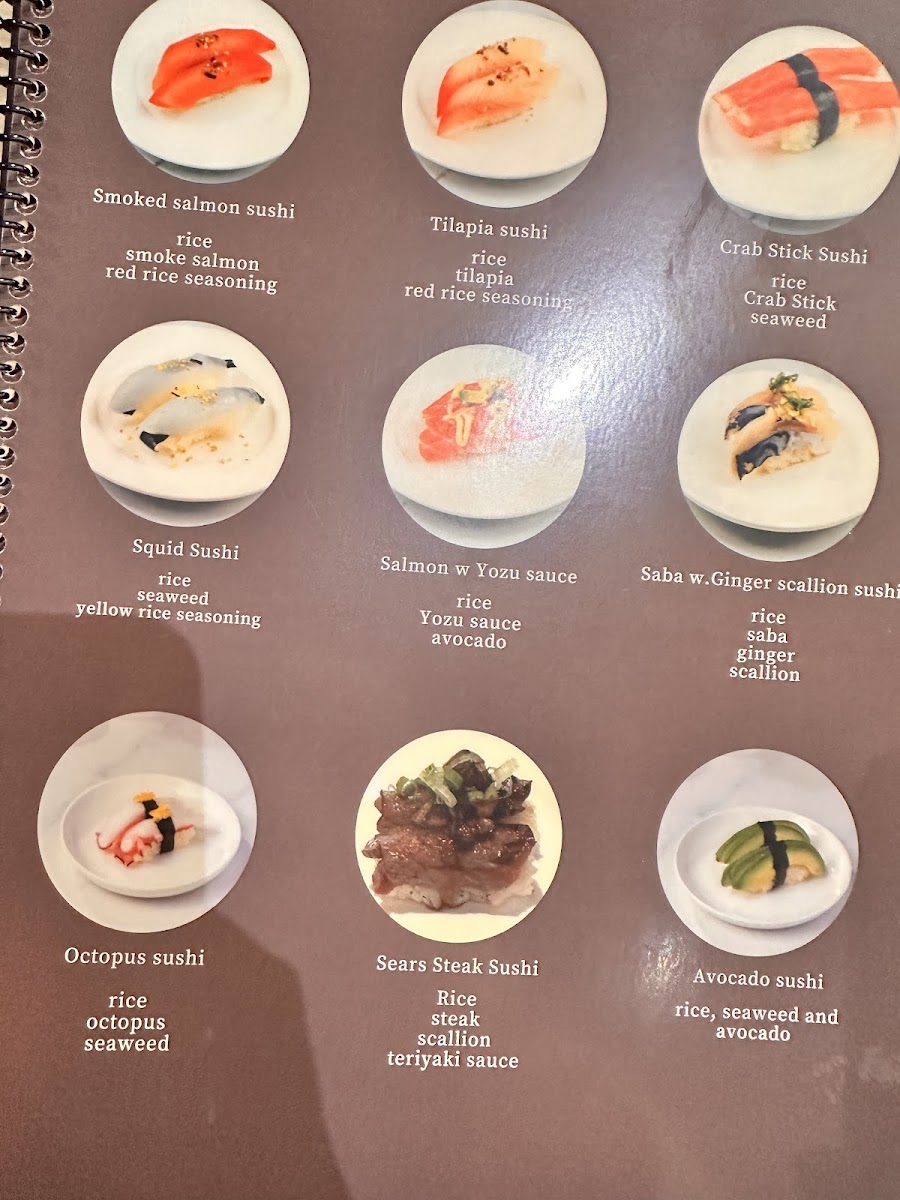 Kobe Revolving Sushi Menu-1